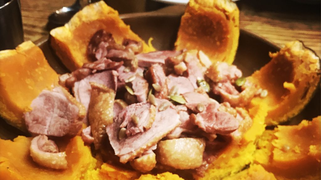 Pumpkin Duck in Pyeongtaek