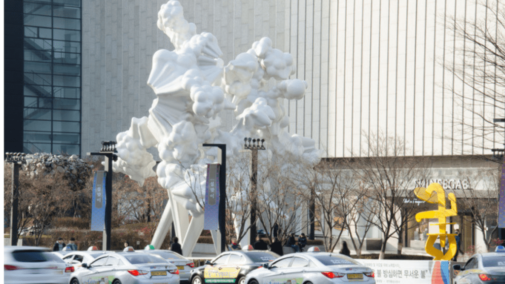 Shinsagae Department Store in Cheonan