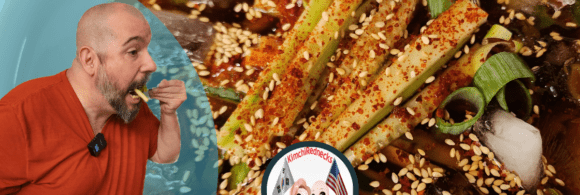 Korean cold cucumber soup