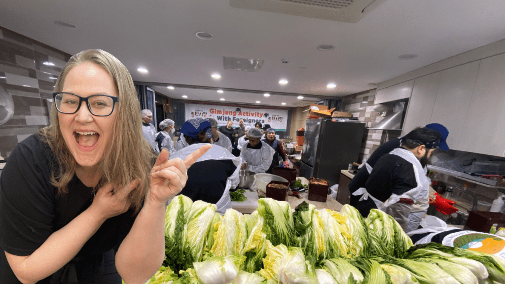 Kimjang with Sue at the Songtan Market 2024