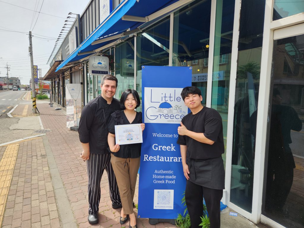 best greek restaurant in pyeongtaek korea