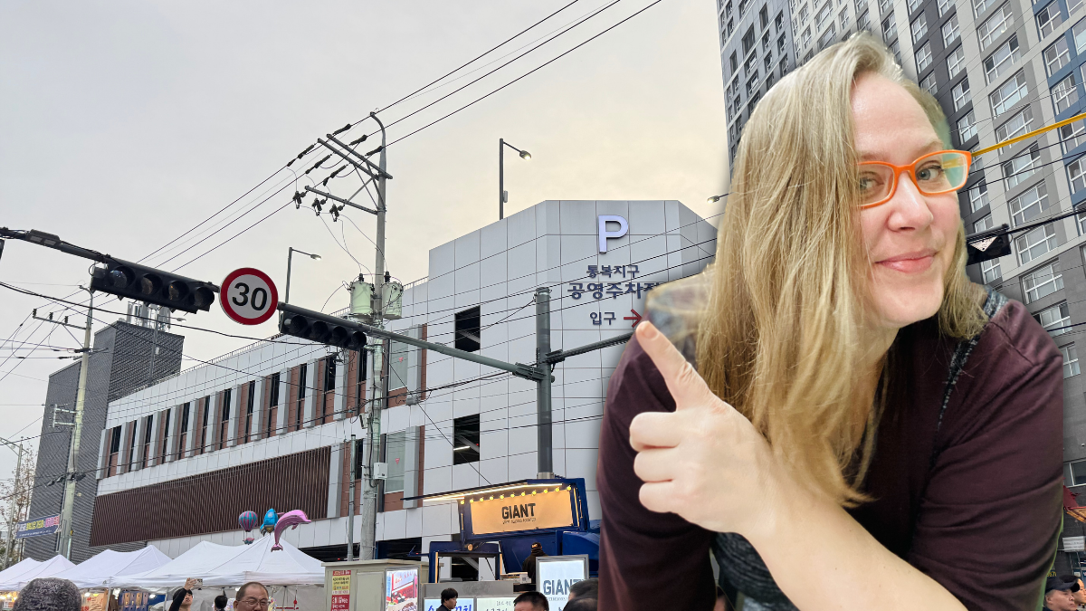 What to do if you are stuck in a Korean parking garage.