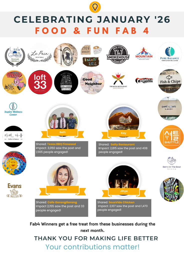 January 2026 Winners