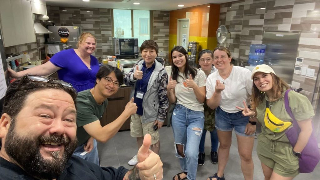 making friends in korea