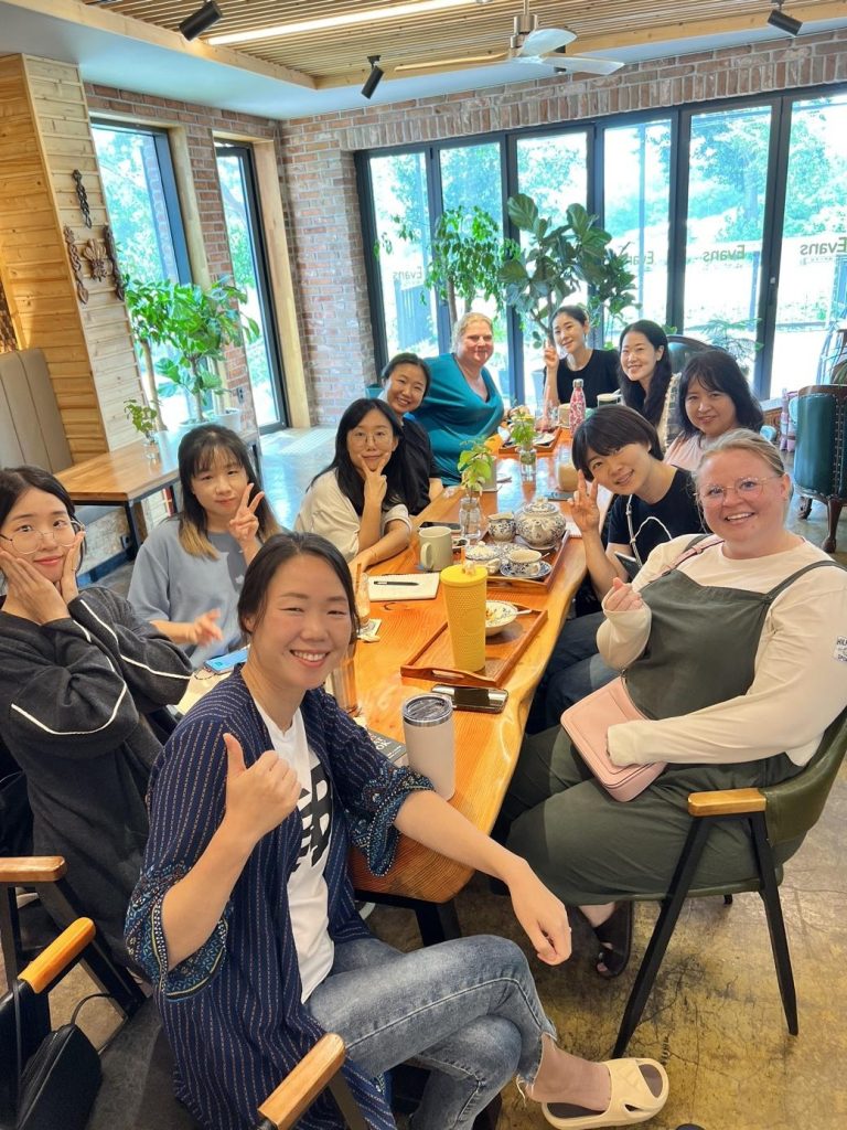 meet up at Evans Tea House