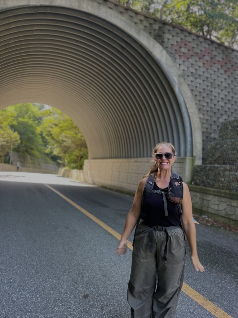 Hiking Korea with Sarah