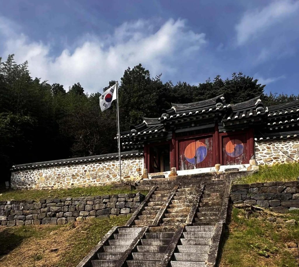 Traditional buildings at Deoksan Hyanggyo Confucian School in Yesan